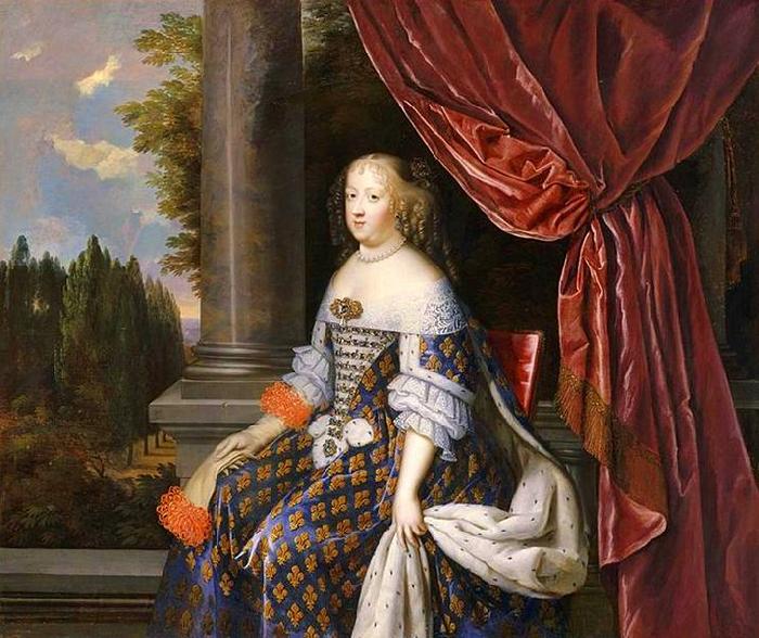 NOCRET, Jean as Queen of France France oil painting art